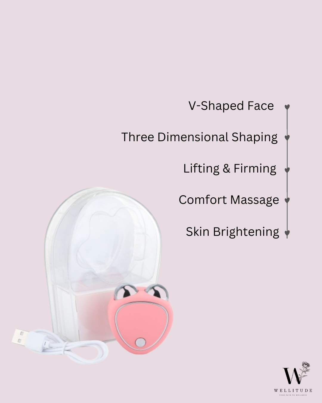 GlowSculpt - LED Microcurrent Facial Therapy Roller