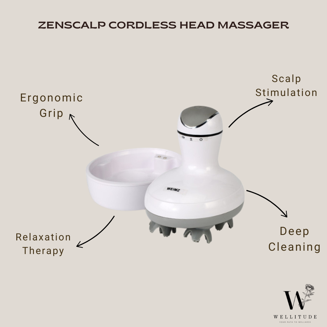 ZenScalp Cordless head Massager