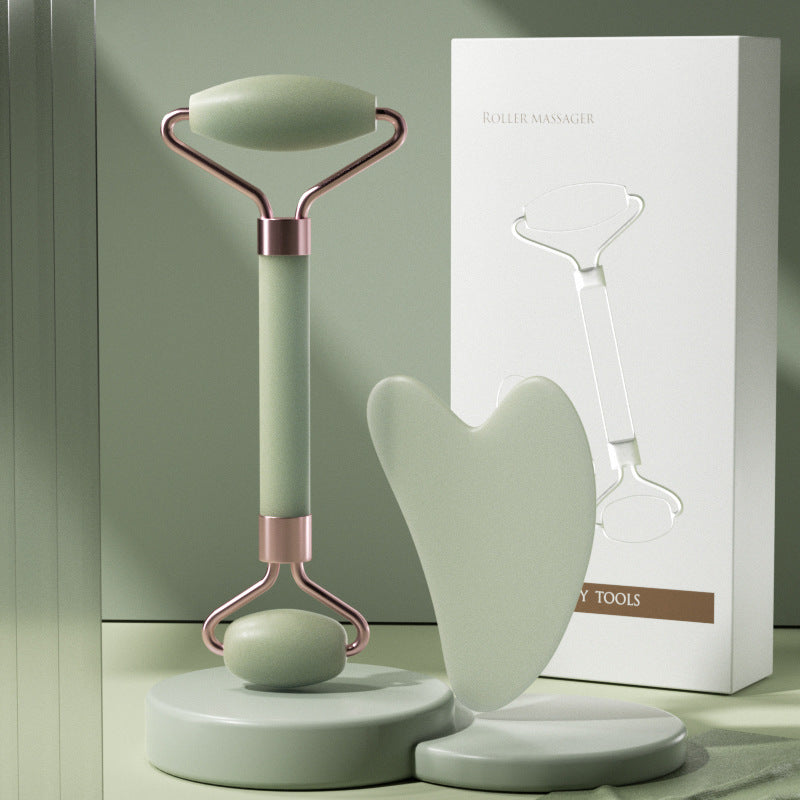 Dual-End Facial & Neck Resin Massage Roller